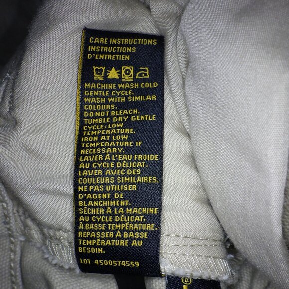 Caterpillar Women's Utility Workwear Jeans Pant Beige Stretch Straight Leg Sz 8 - Picture 10 of 14